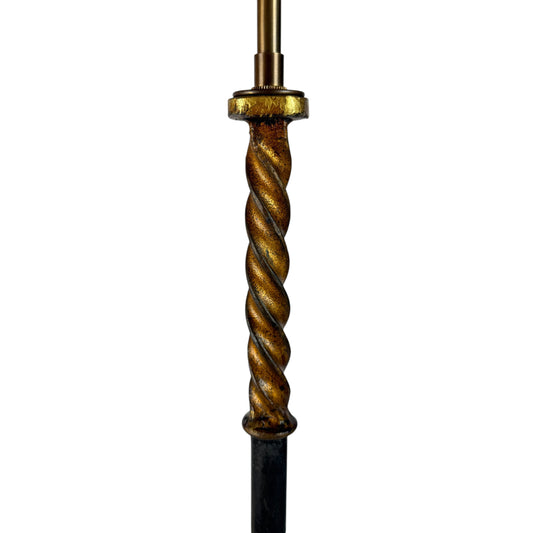 Spanish Gilt Iron Standing Lamp