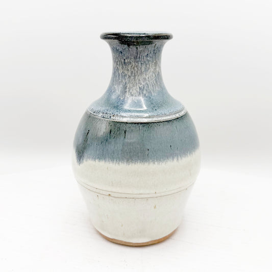 Light Blue and White Vase