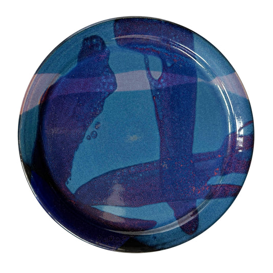 Handmade Abstract Ceramic Charger