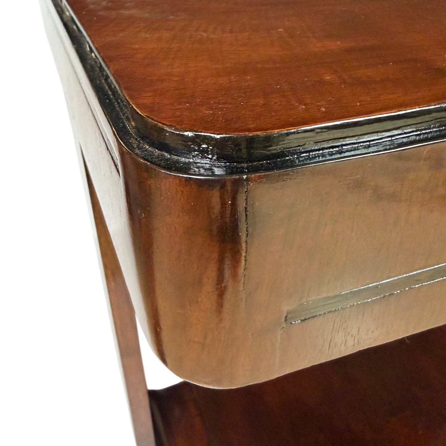 Italian Mahogany Side Table circa 1940