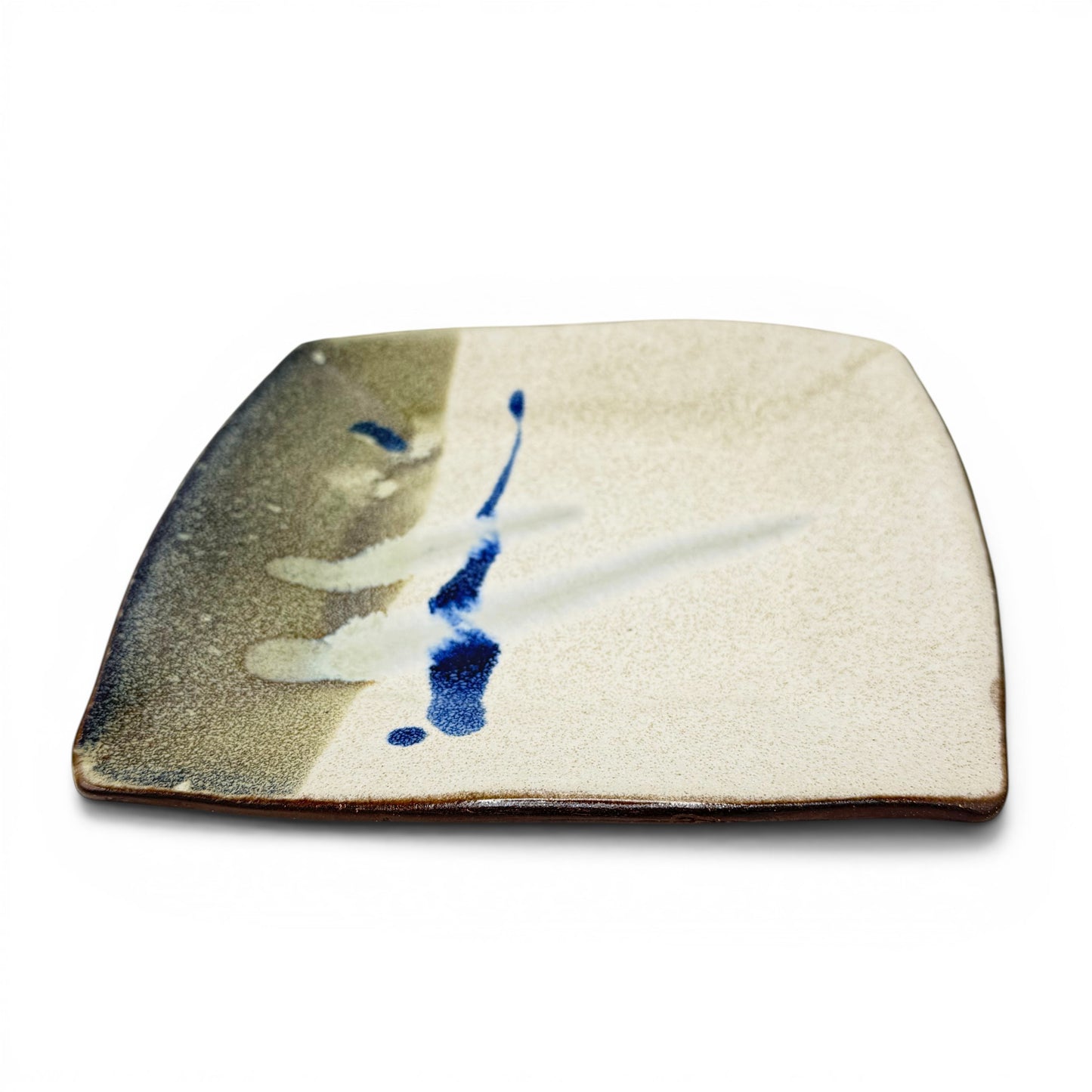 Square Abstract Ceramic Plate