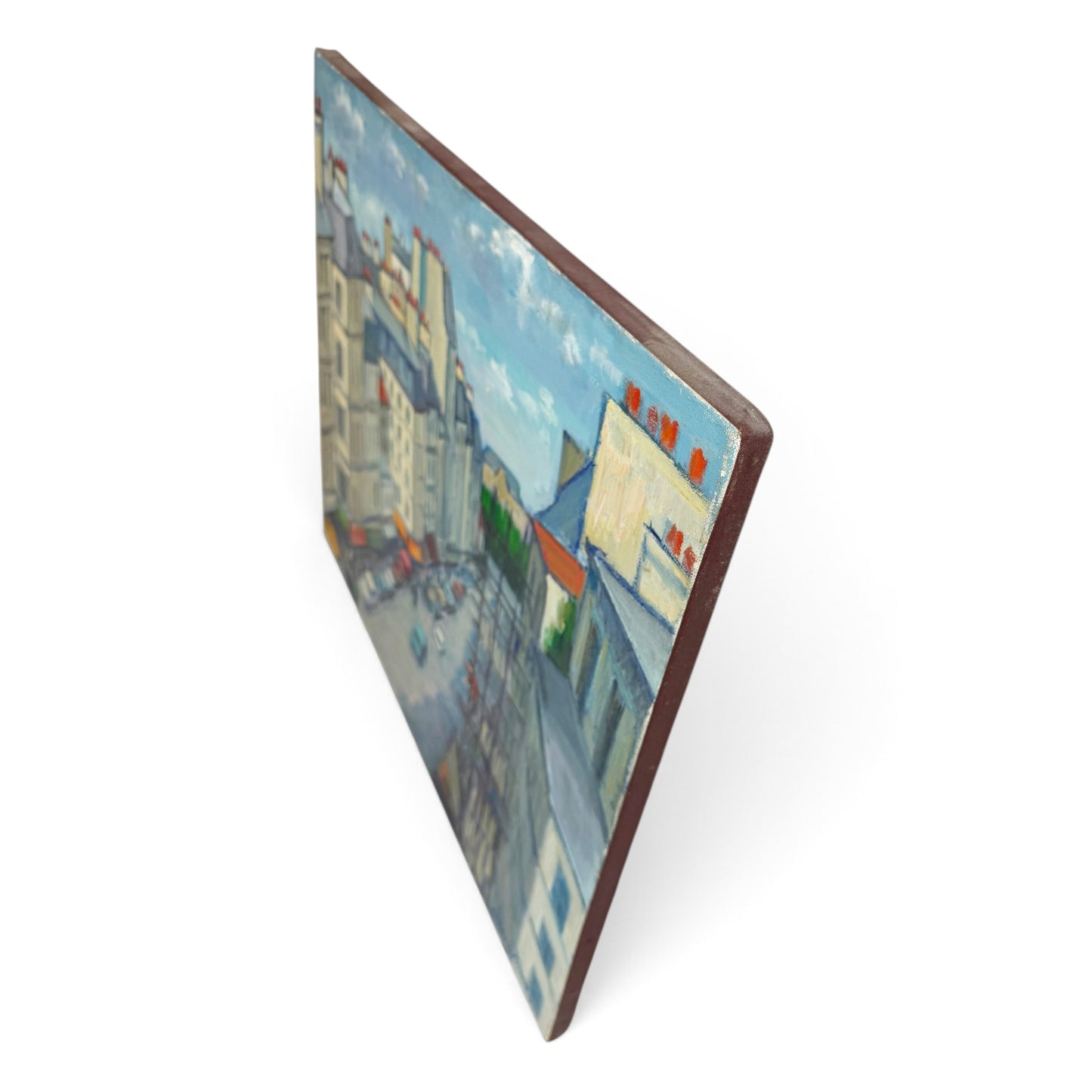 Painting of Rue de Montmartre