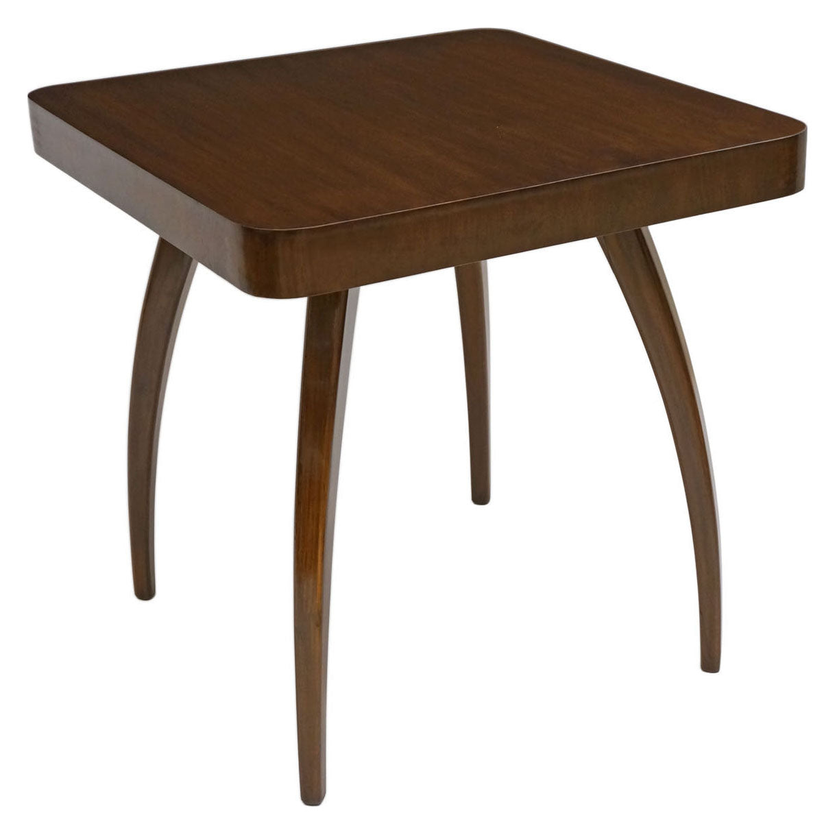 Square Oak "Spider" Table by Halabala