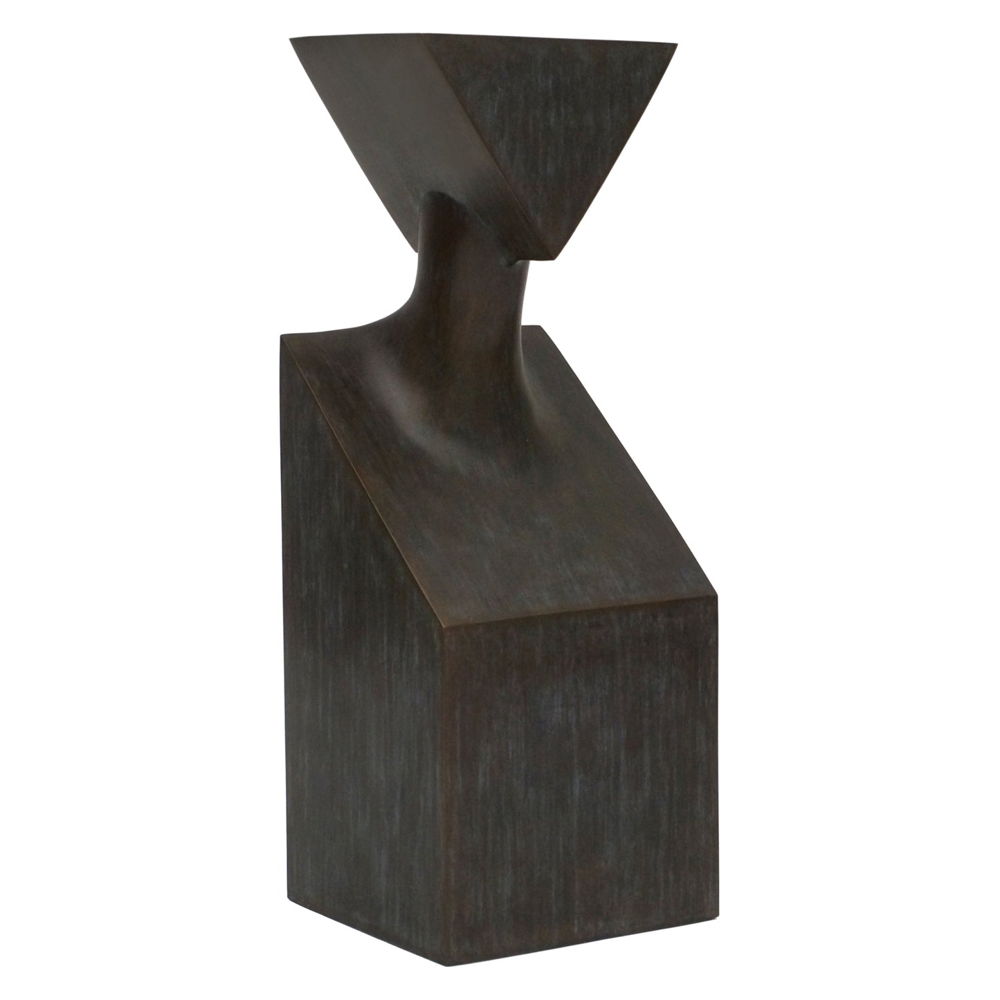 Abstract Bronze Figural Sculpture