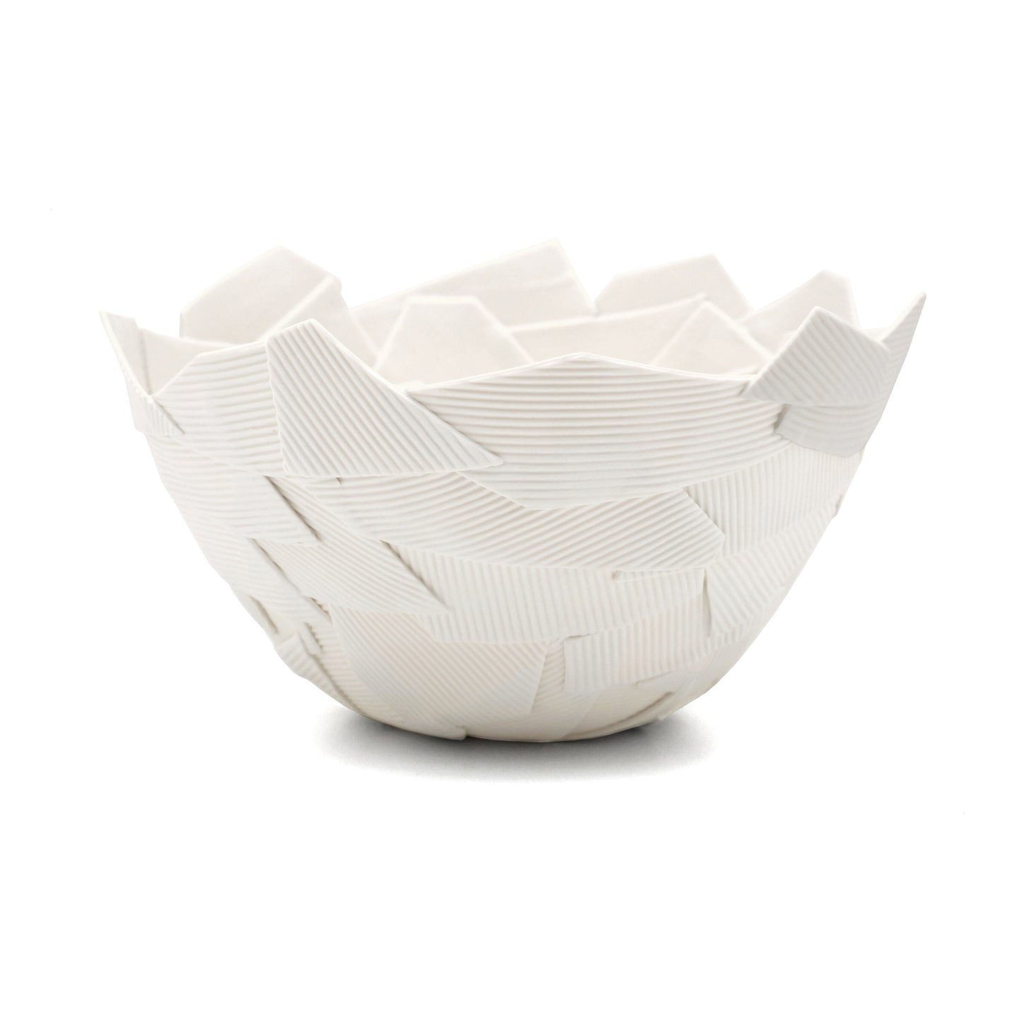 Large Corrugated Fragment Bowl