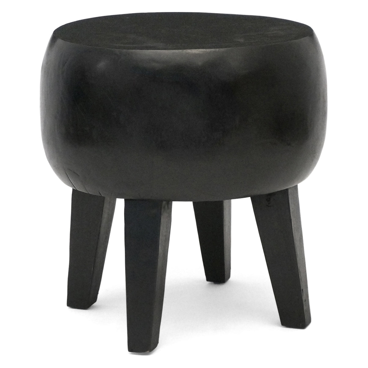 Circular Suar Wood Stool or Small Table