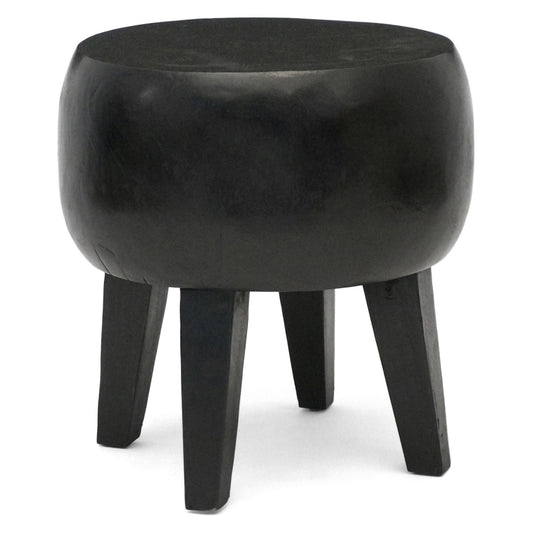 Circular Suar Wood Stool or Small Table