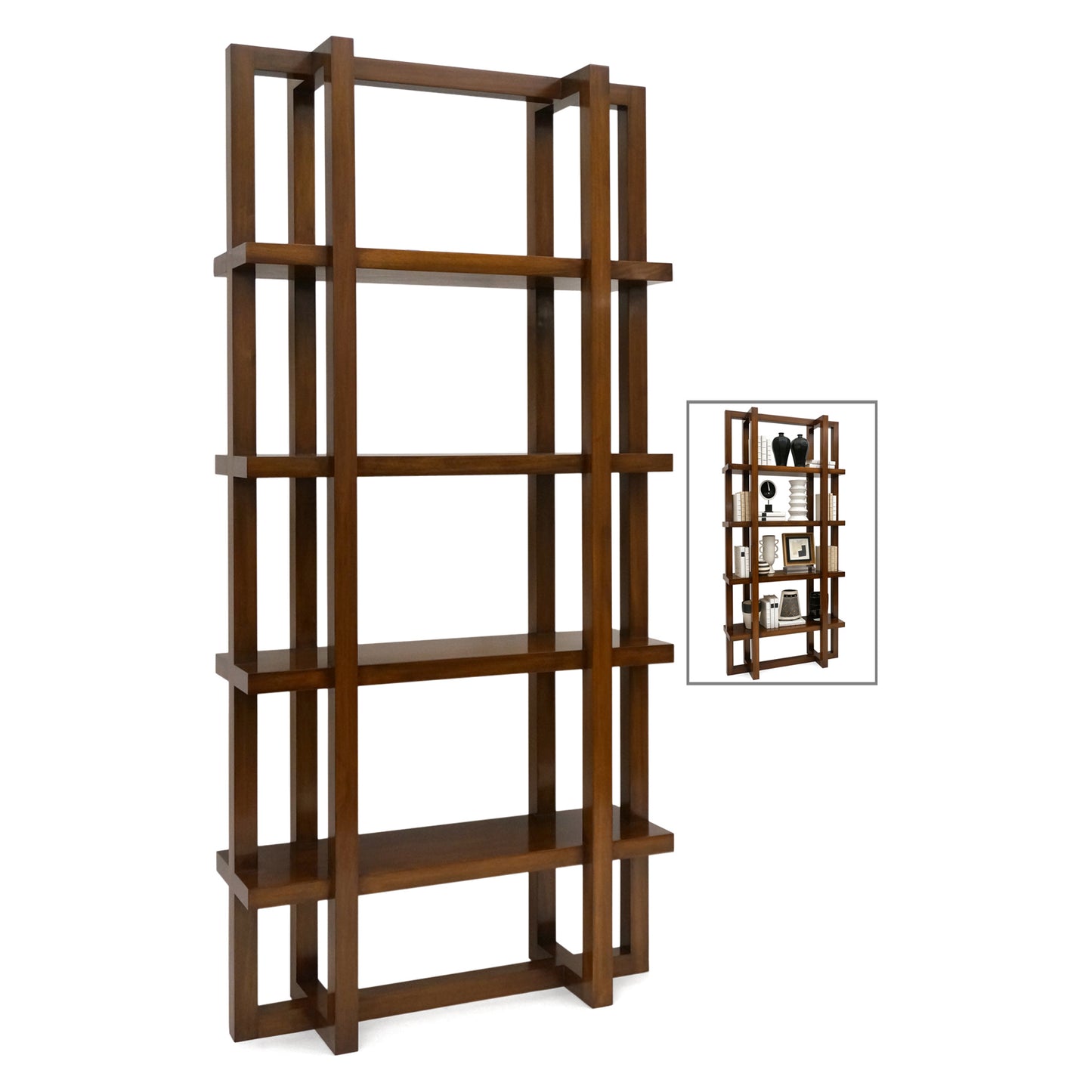 Walnut Etagere