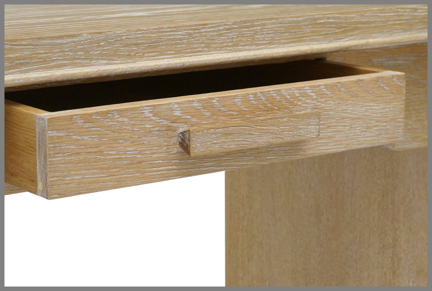 Cerused Oak Desk