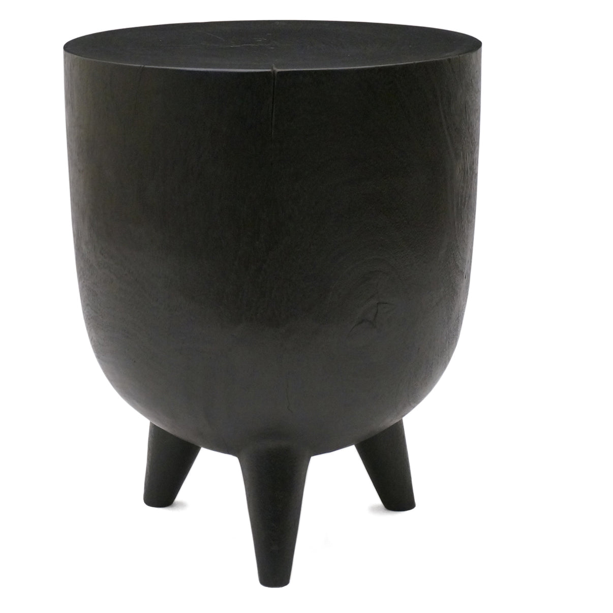 Circular Suar Wood Stool or Small Table