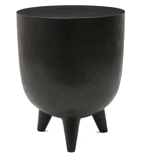Circular Suar Wood Stool or Small Table