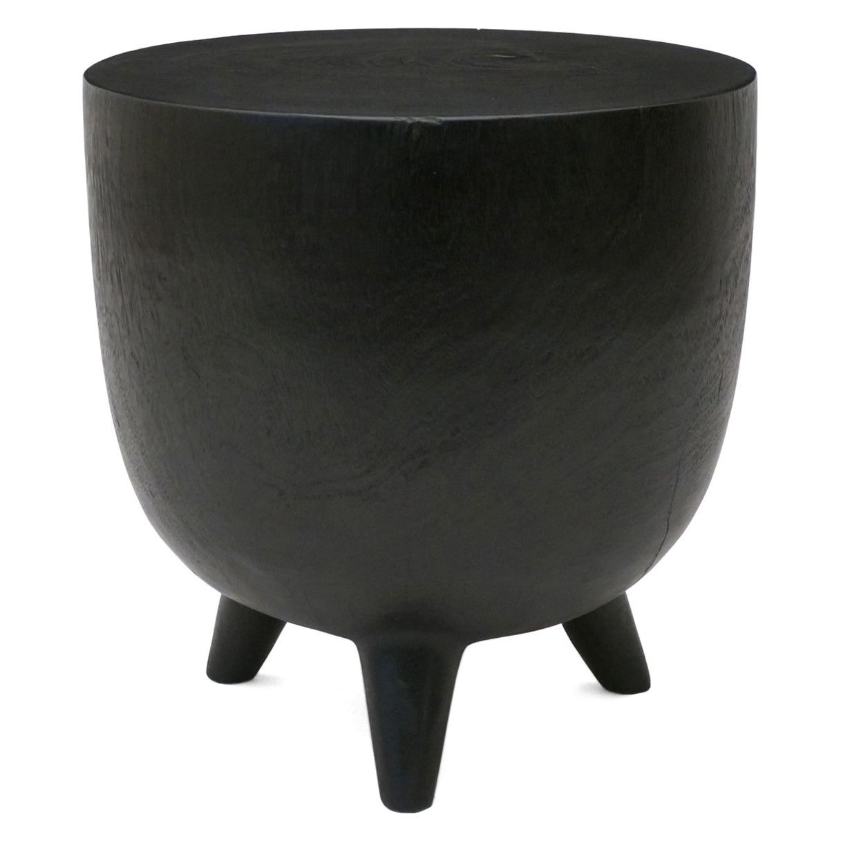 Circular Suar Wood Stool or Small Table