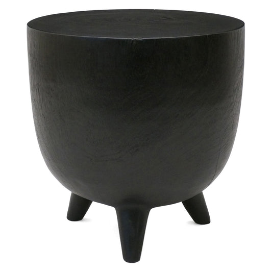 Circular Suar Wood Stool or Small Table