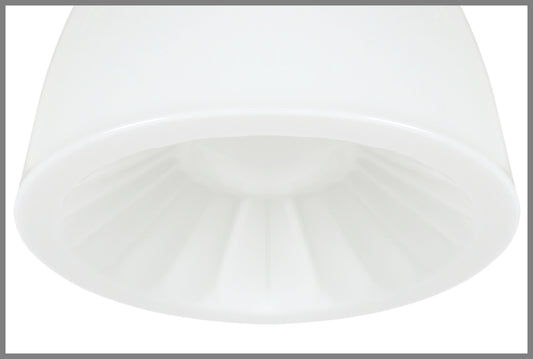 Set of Three Opaline Pendant Lights