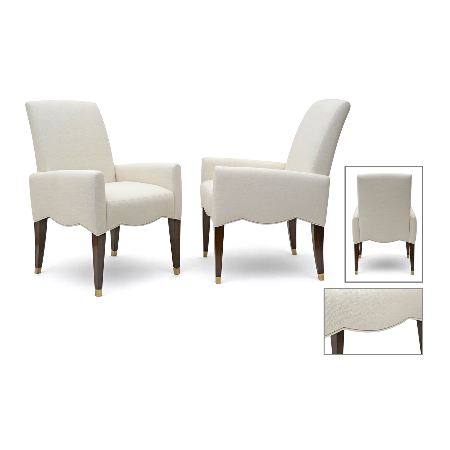 Pair of Upholstered Side Chairs