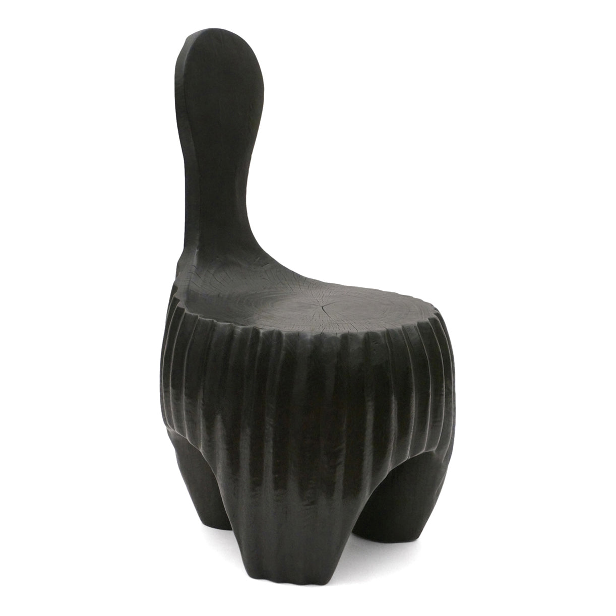 Suar Wood Spoon Chair