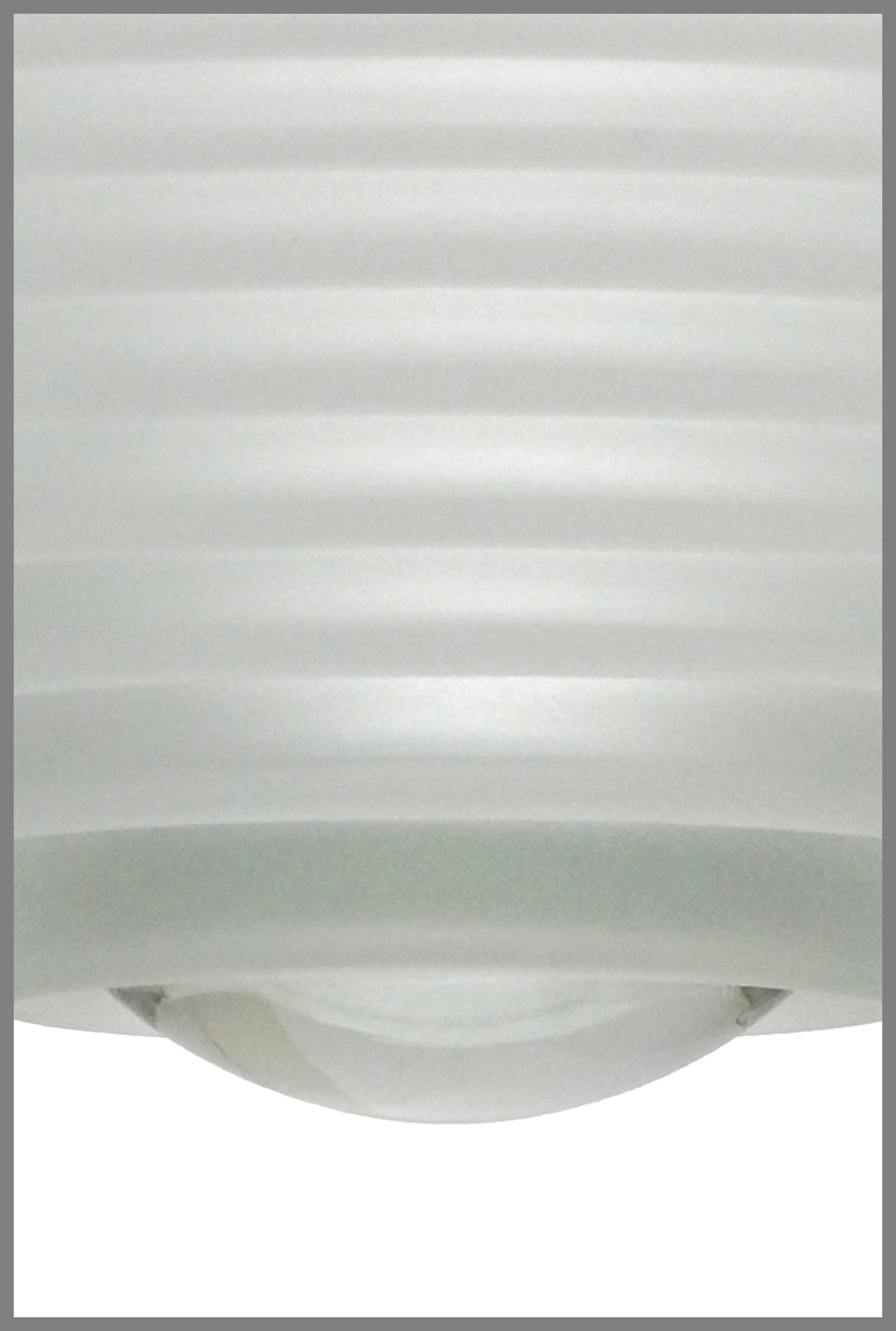 Set of Three Etched Glass Pendant Lights