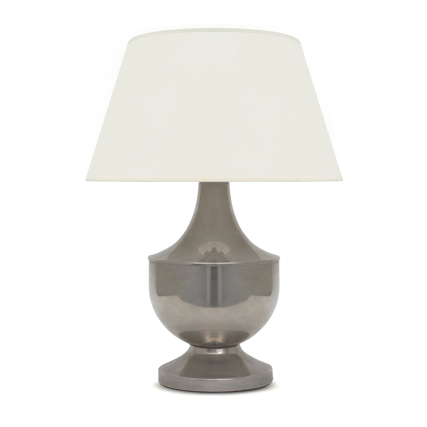 Urn Shaped Metal Table Lamp