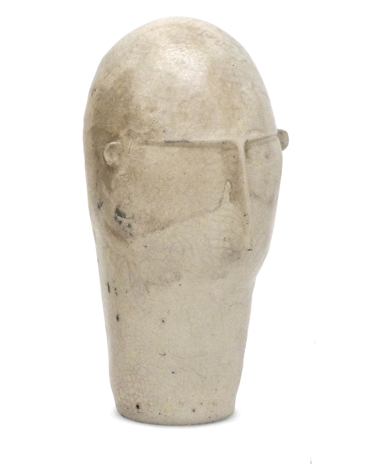 Abstract Ceramic Sculptural Head