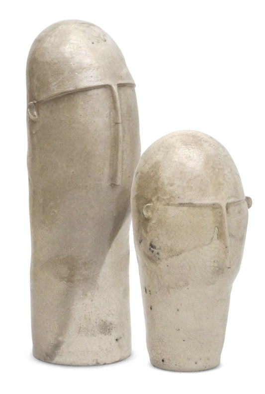 Abstract Ceramic Sculptural Head