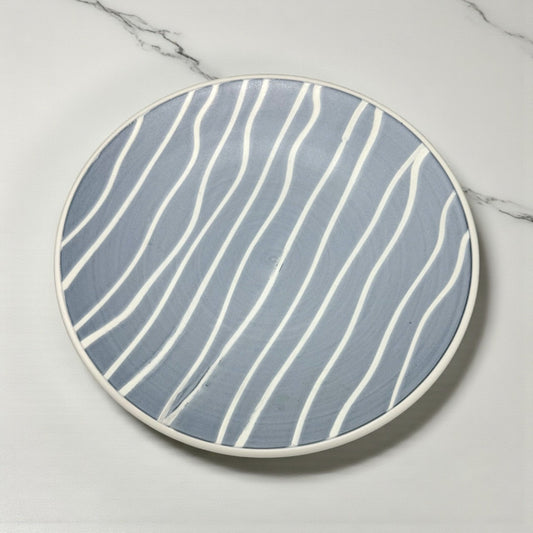Blue and White Porcelain "Vine" Platter