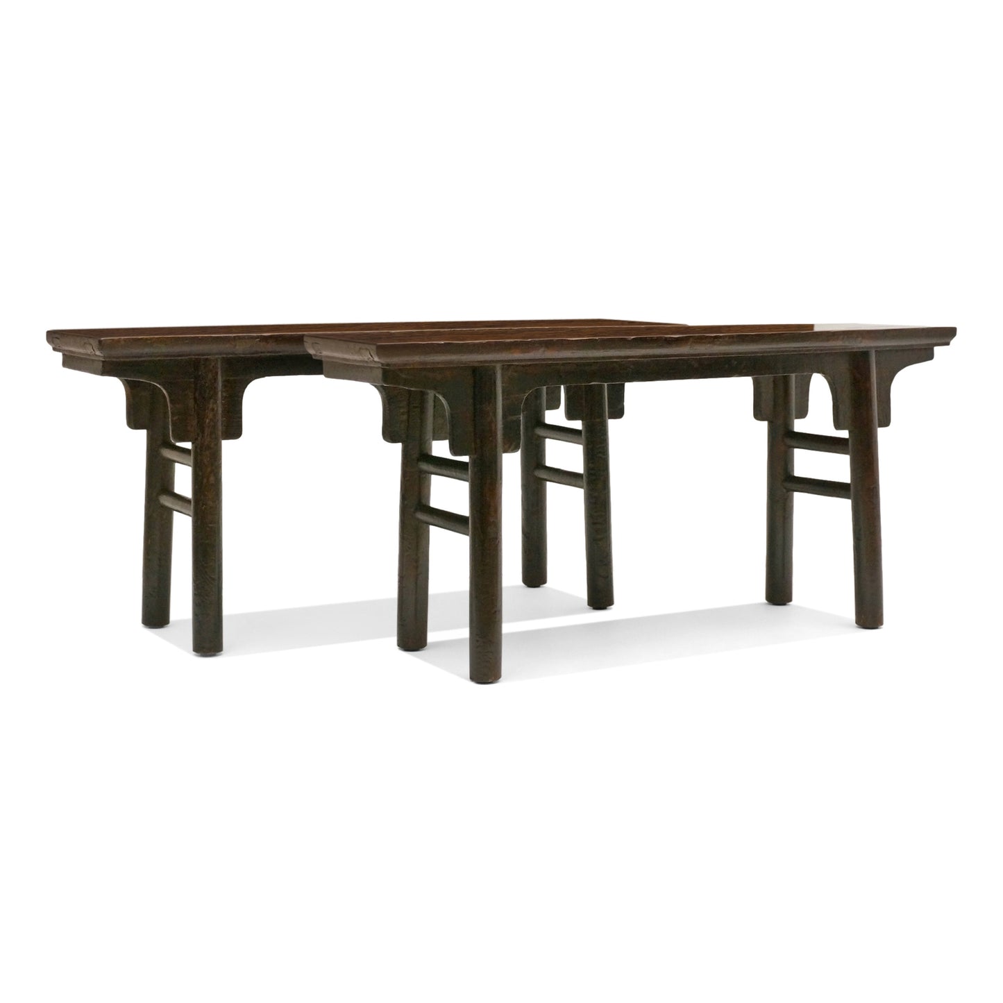 Pair of Chinese Elm Benches