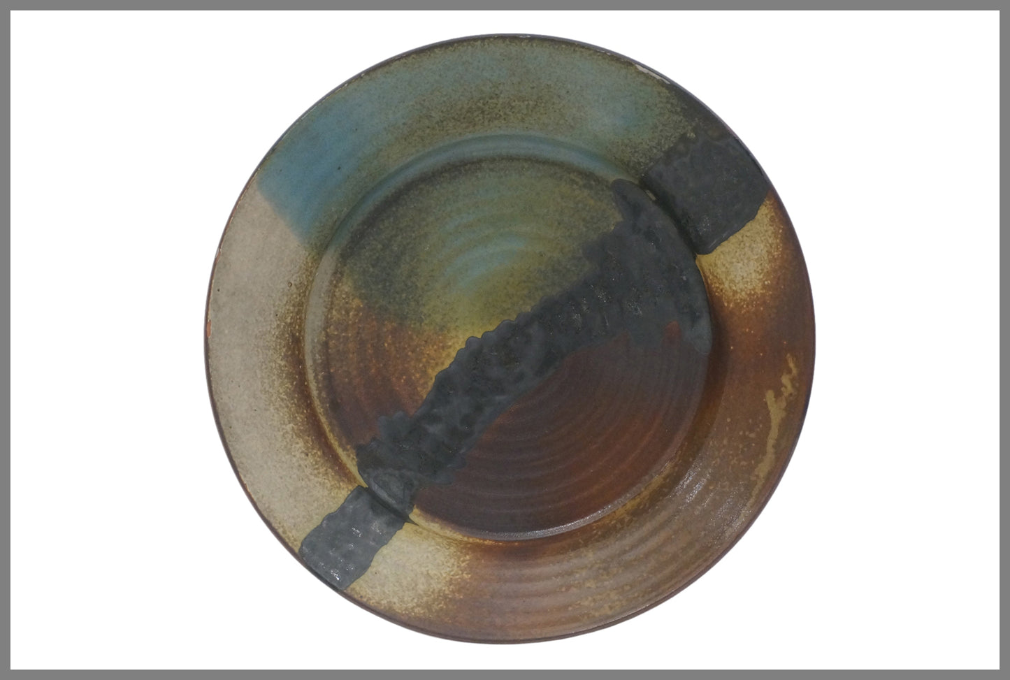 Italian Abstract Ceramic Plate