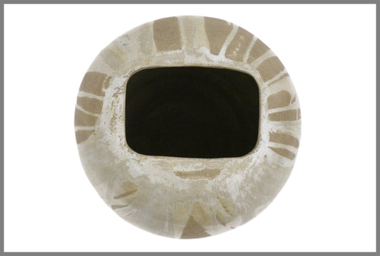 Very Large Drip Glazed Vase