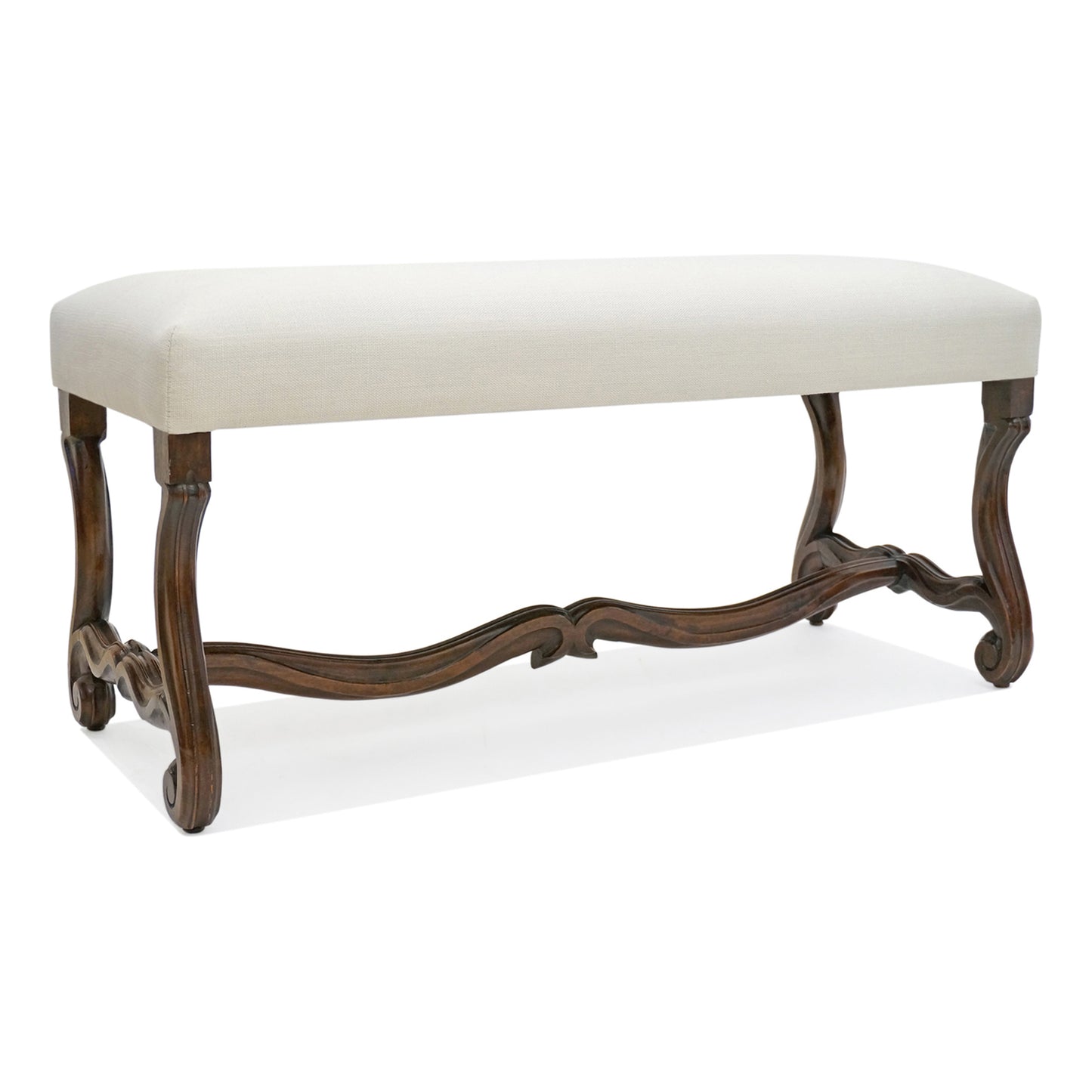Spanish Os de Mouton Style Bench