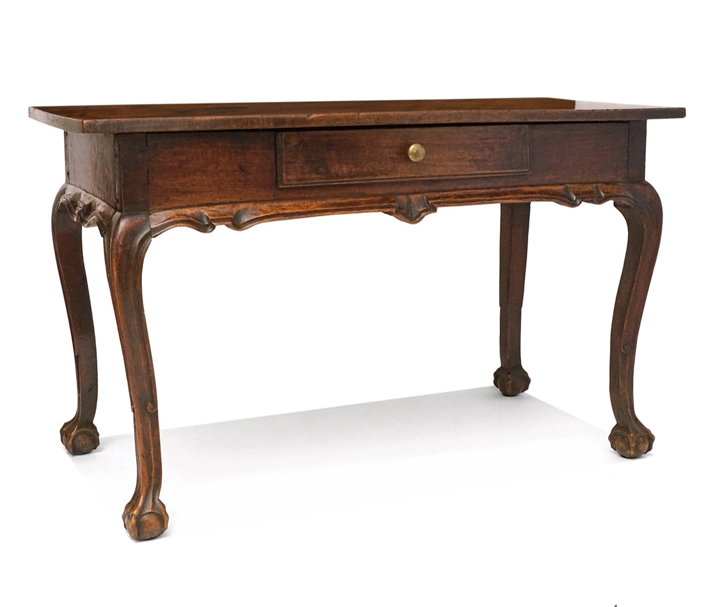 Walnut Console Table