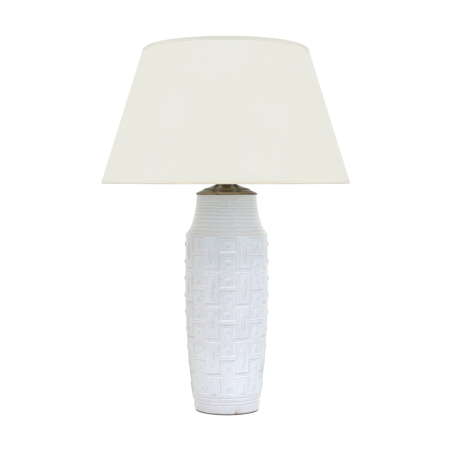 Tall White Ceramic Table Lamp