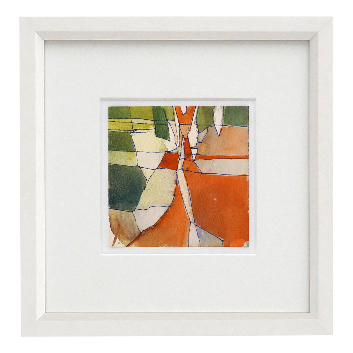 Abstract Watercolor Painting