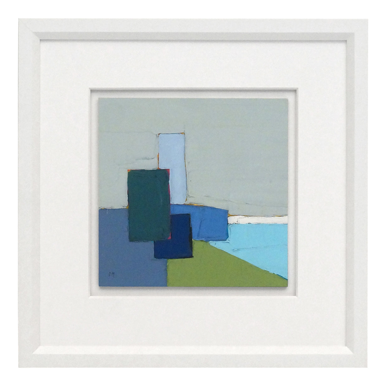 Abstract French Oil Painting