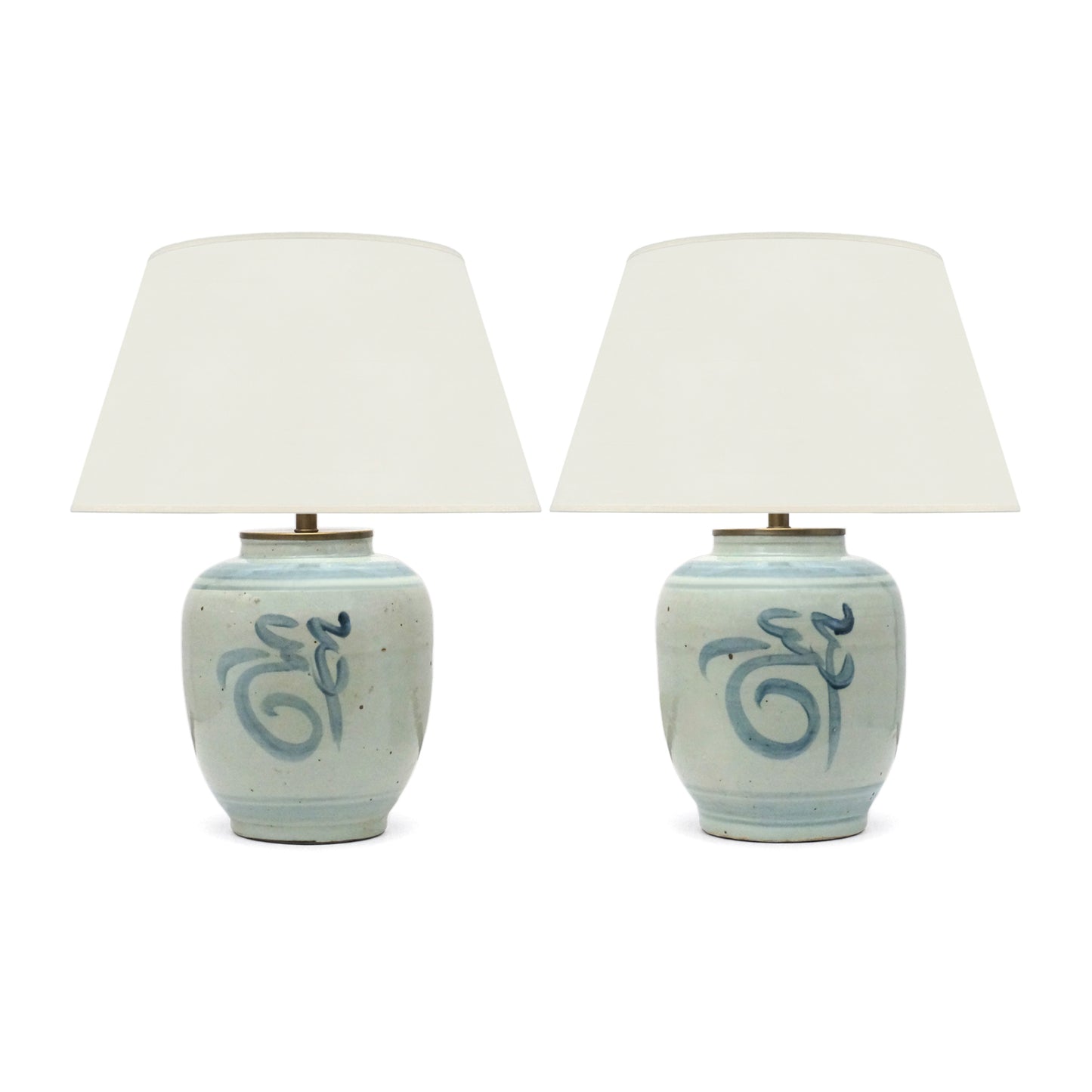 Pair of Ming Style Table Lamps