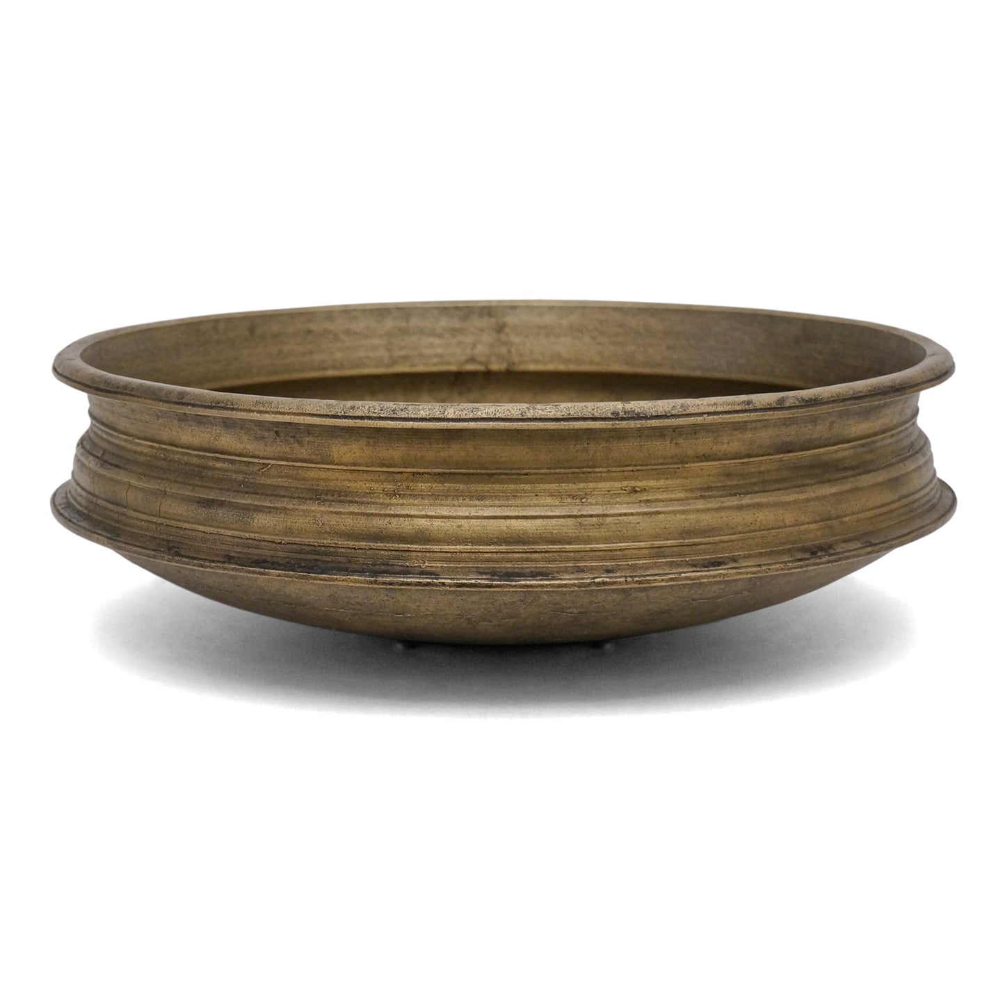 Large Cast Bronze Bowl