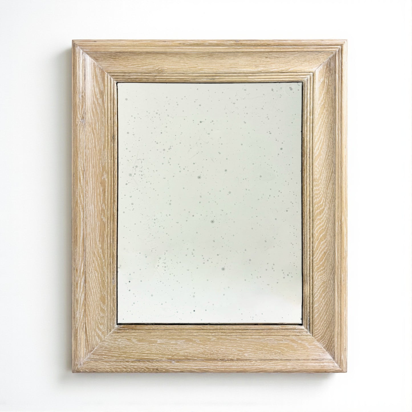 Cerused Oak Rectangualr Mirror
