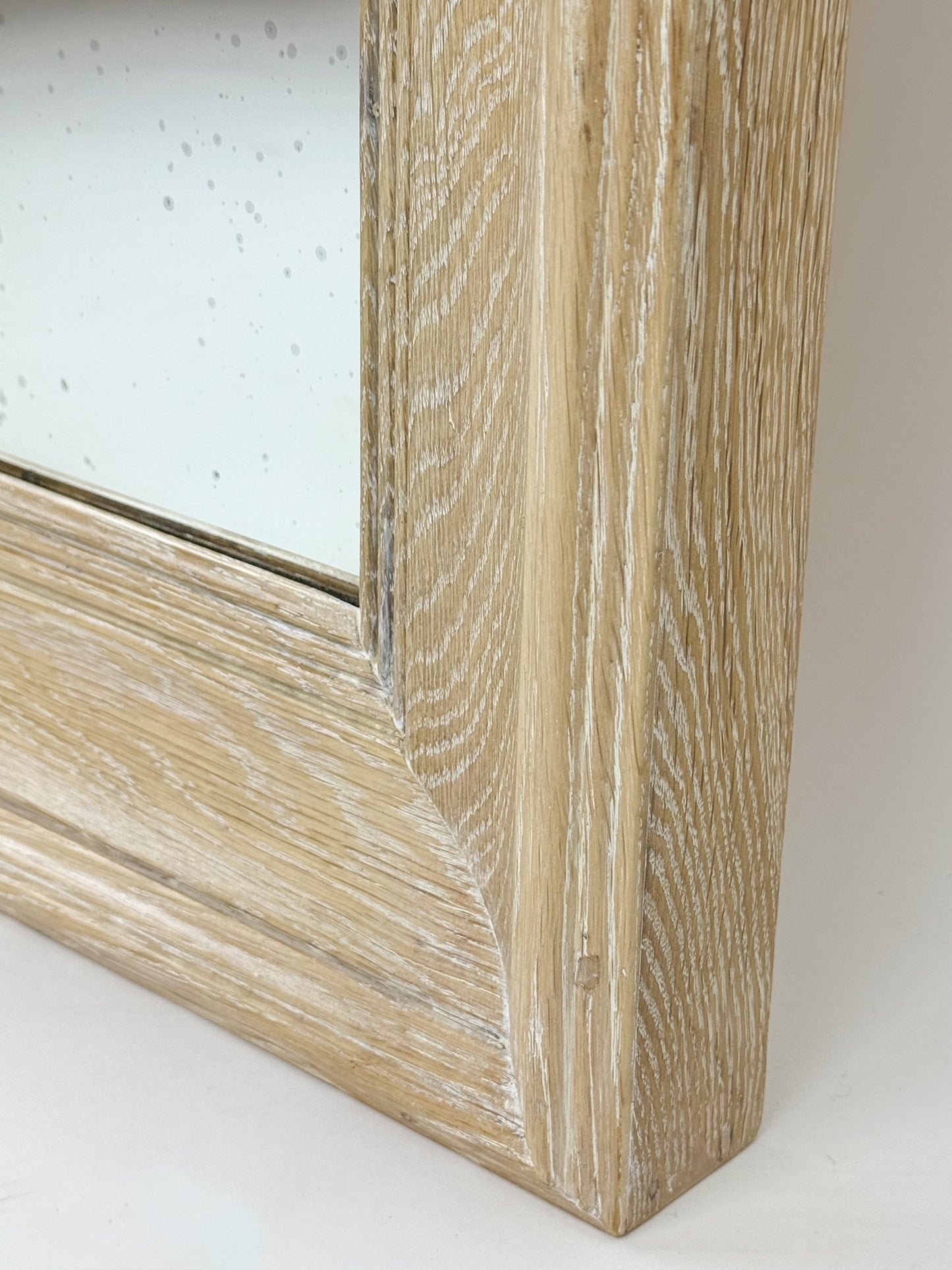 Cerused Oak Rectangualr Mirror