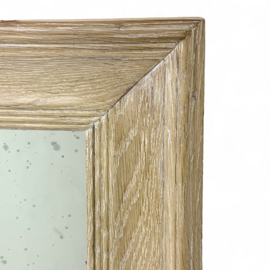 Cerused Oak Rectangualr Mirror