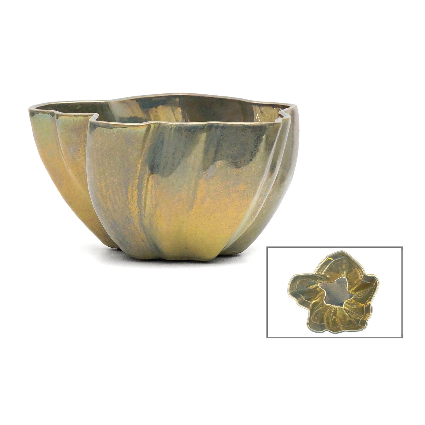 Iridescent Ceramic Bowl