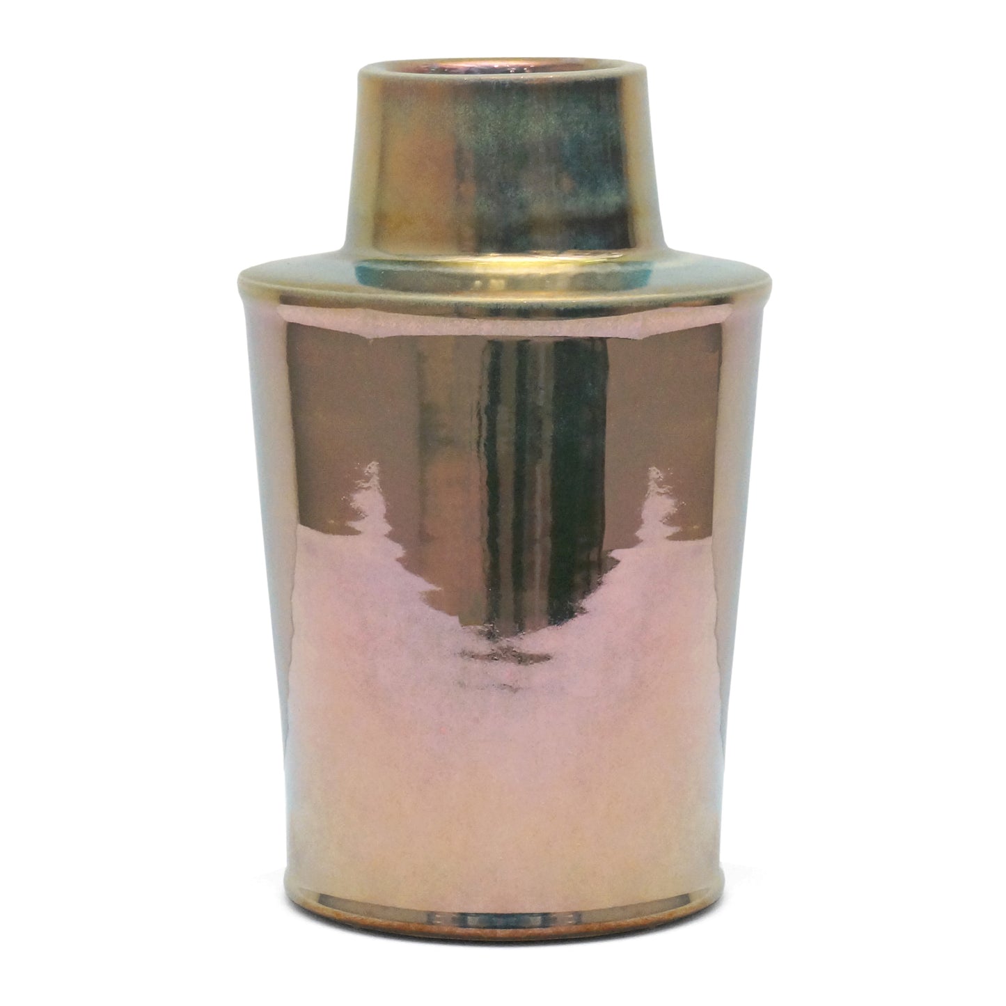 Iridescent Ceramic Vase