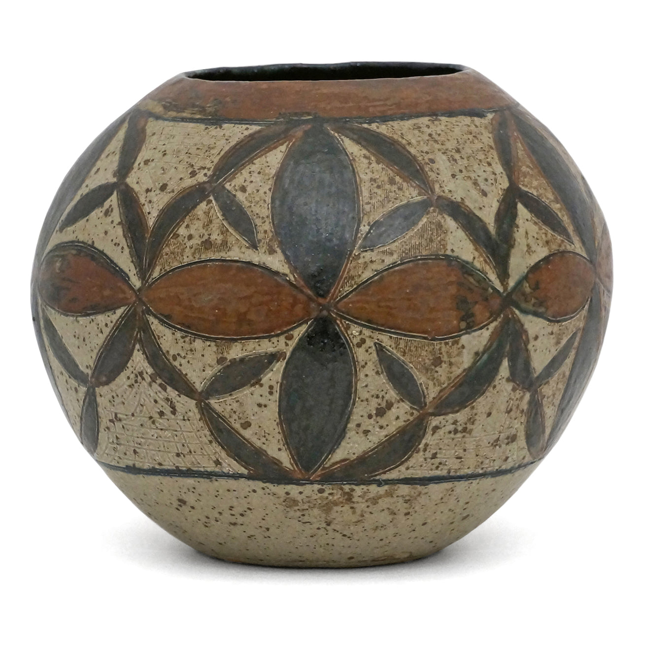 Handmade Stoneware French Vase