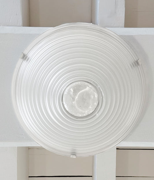 Vintage Frosted Glass "Egina" Ceiling Light by Artemide