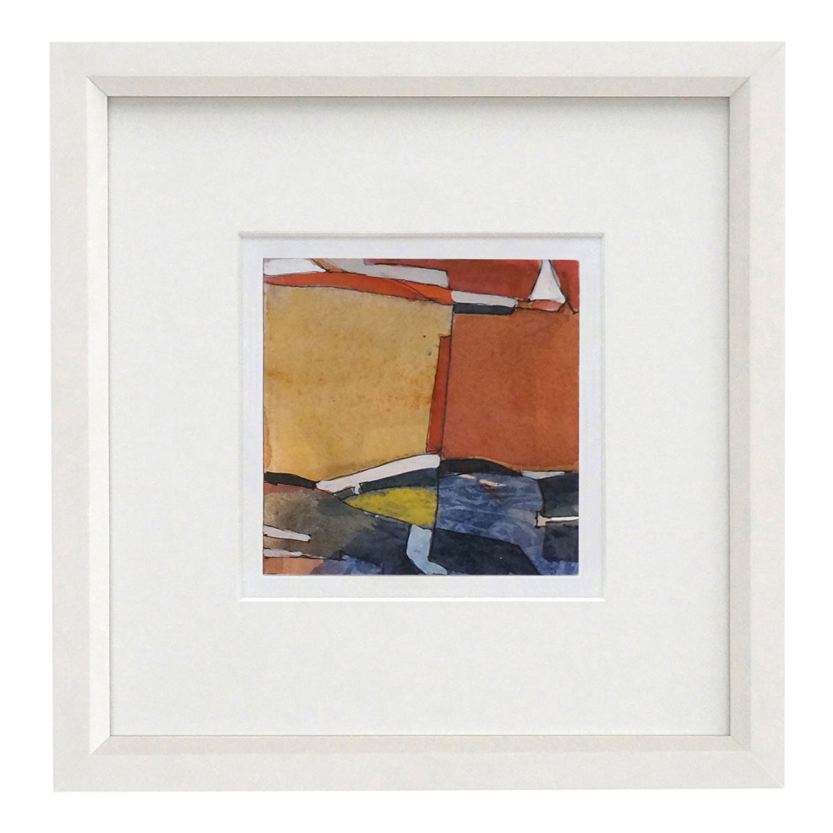 Abstract Watercolor Painting by Rene Leroy