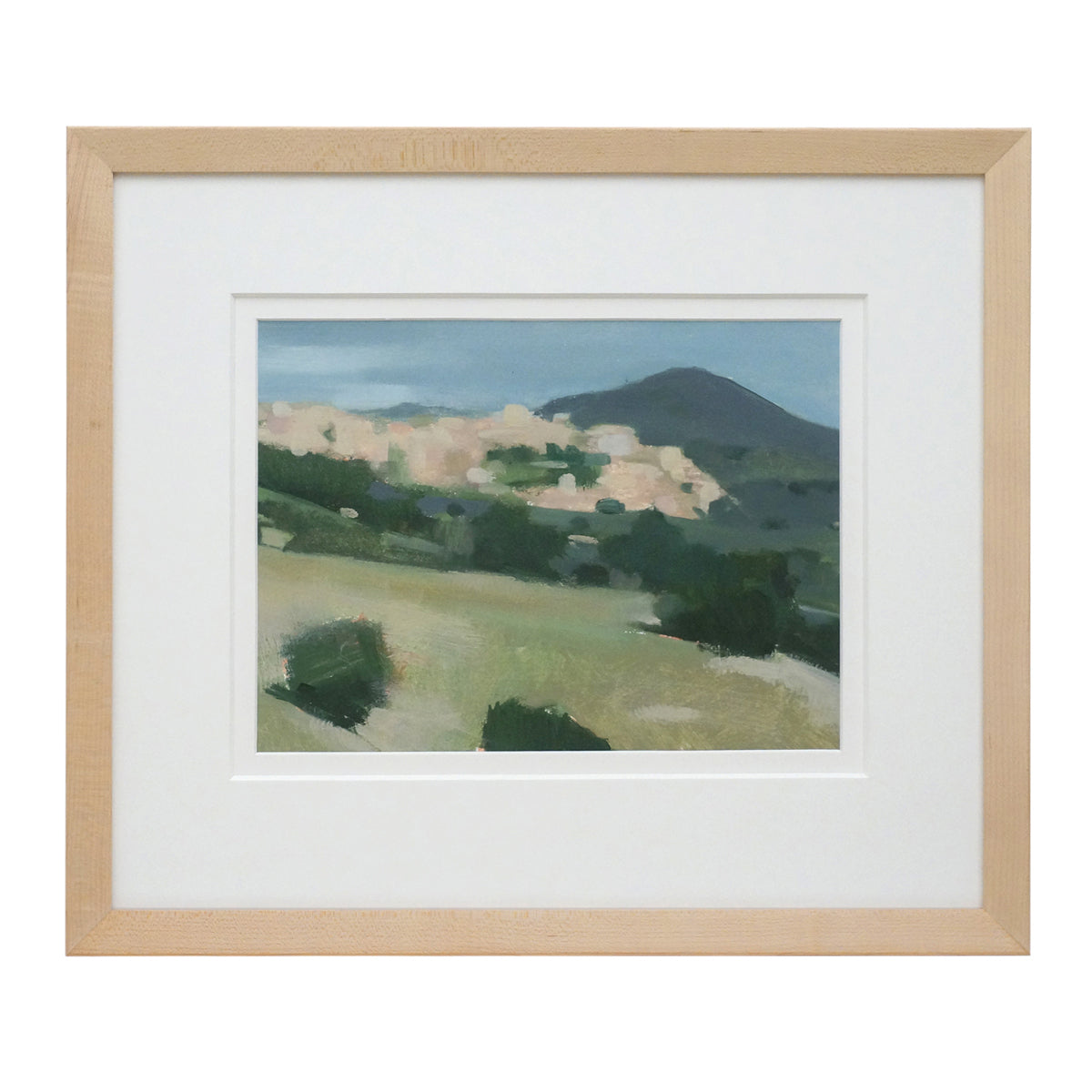 Scenic Impressionistic Painting of Italian Landscape