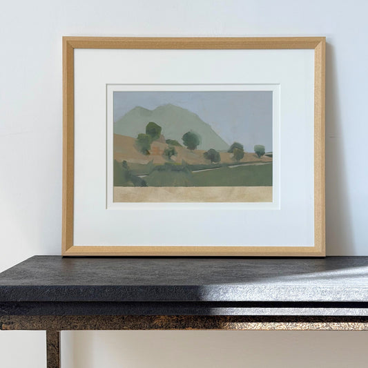 Scenic Impressionistic Landscape Painting