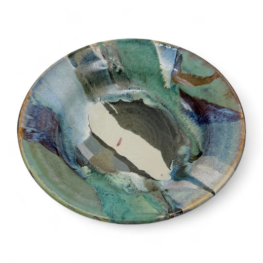 Abstract Studio Art Pottery Bowl