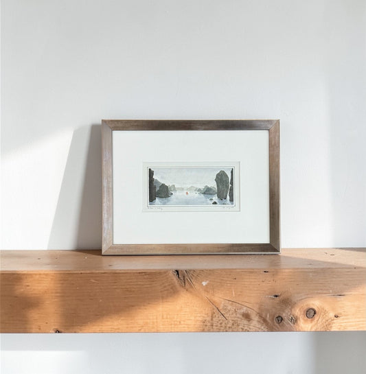 Scenic Watercolor Painting