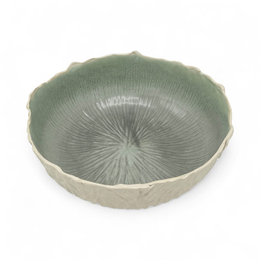 Handmade Textured Stoneware Bowl