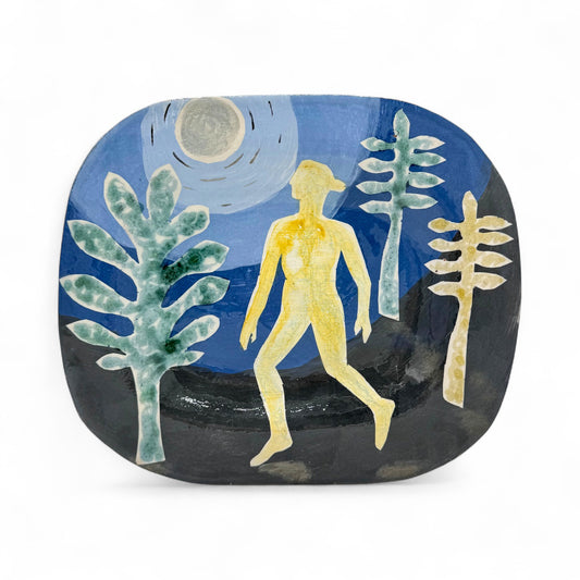 Handmade Ceramic Platter by Kate Reynolds