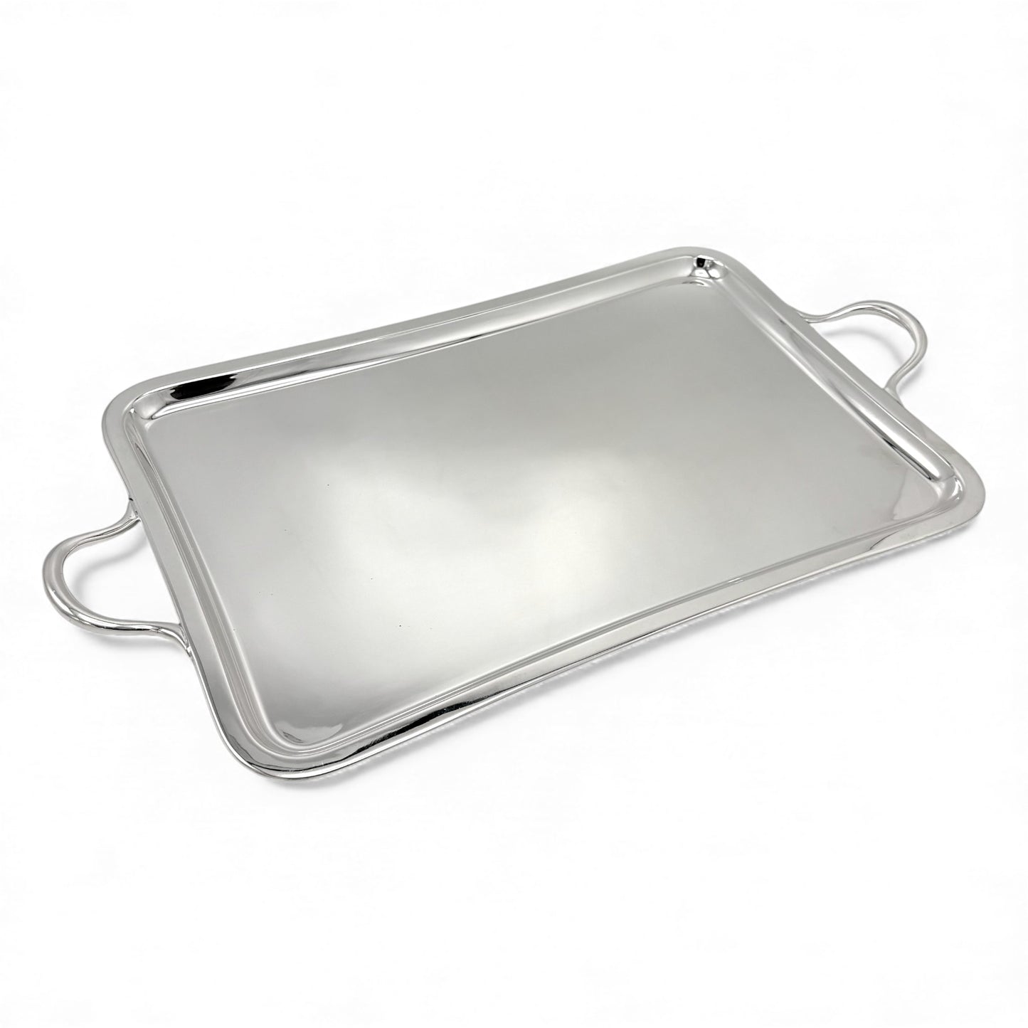 Vintage English Silver Plate Serving Tray